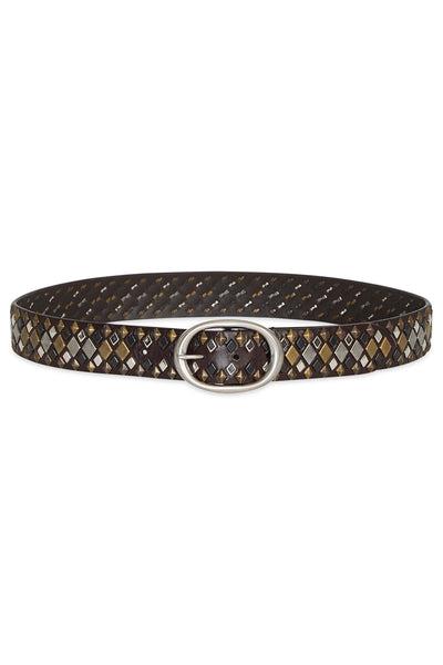 Snake in My Garden Wide Belt in Vachetta Leather by TWP CLOTHING