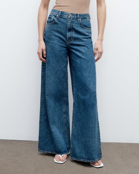 Tall Tiny Dancer Jean in Denim by TWP CLOTHING