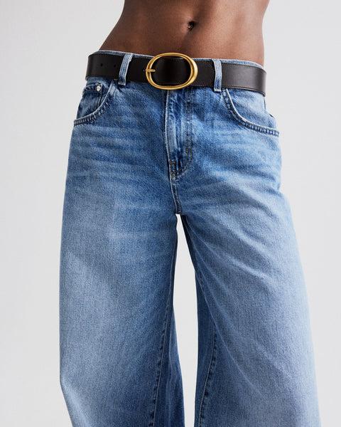 Tiny Dancer Jean in Vintage Wash Denim by TWP CLOTHING