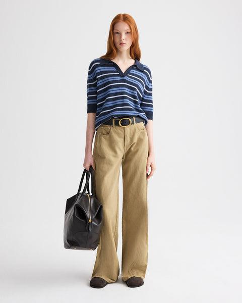 West 11th St Jean in Natural Denim by TWP CLOTHING