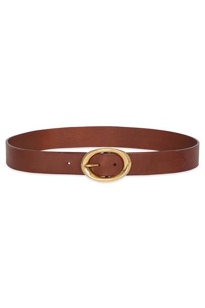 Wide Belt in Vachetta Leather by TWP CLOTHING