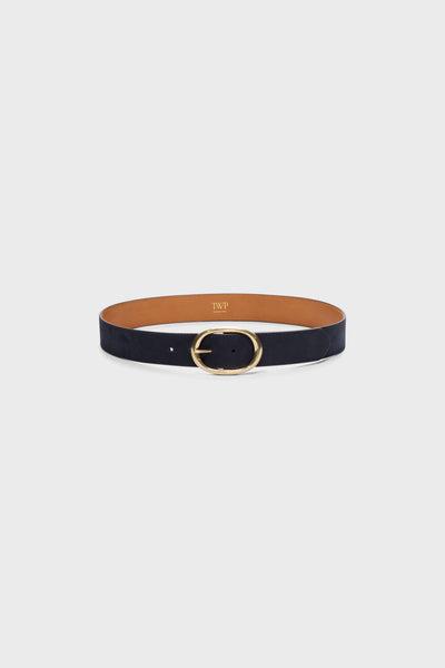 Wide Belt in Vachetta Leather by TWP CLOTHING