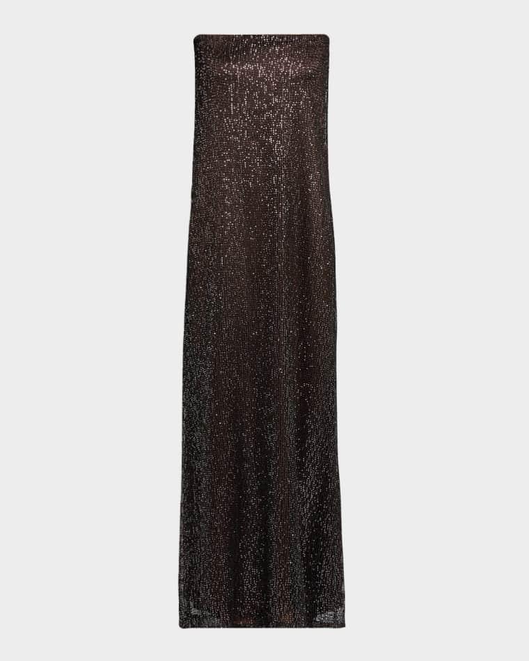 Carolyns Embellished Strapless Gown by TWP