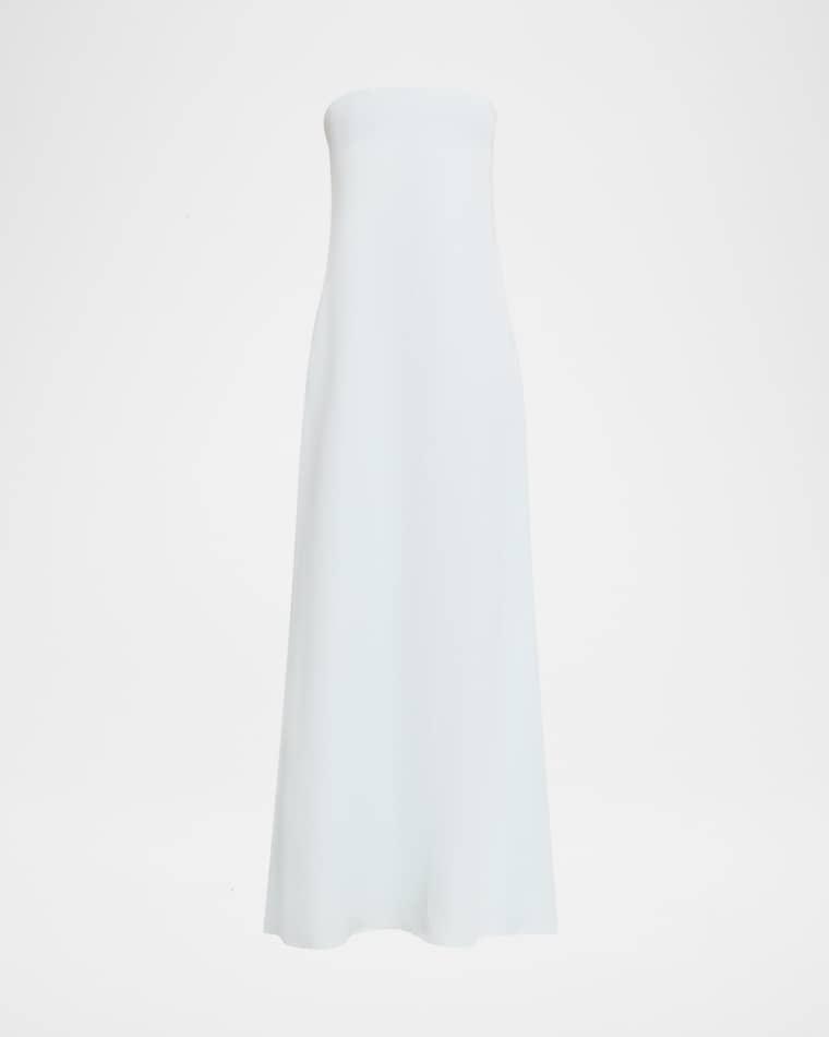 Carolyn's Gown in Coated Viscose Linen by TWP