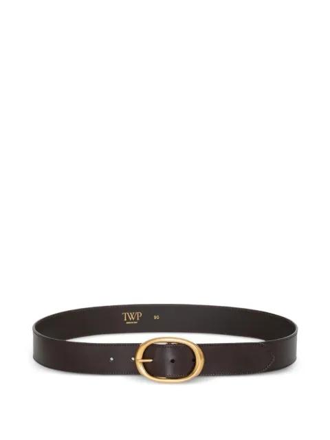 Dakota oval-buckle belt by TWP