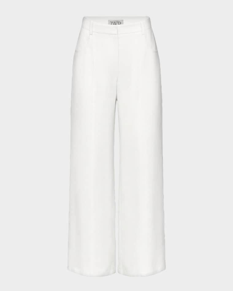 Demie Slim Linen Pants by TWP