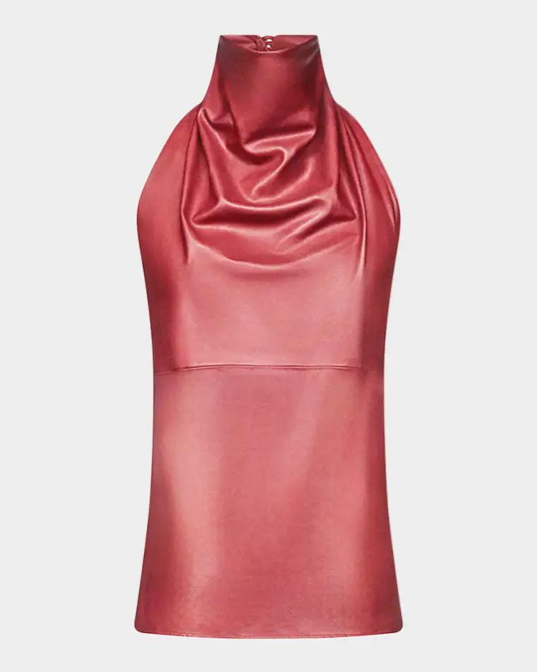 Friday Night Leather Top by TWP