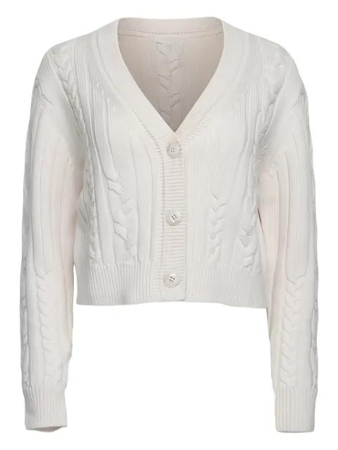 Hemingway cable-knit buttoned cardigan by TWP