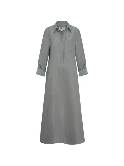 Jenny's striped chest-pocket dress by TWP