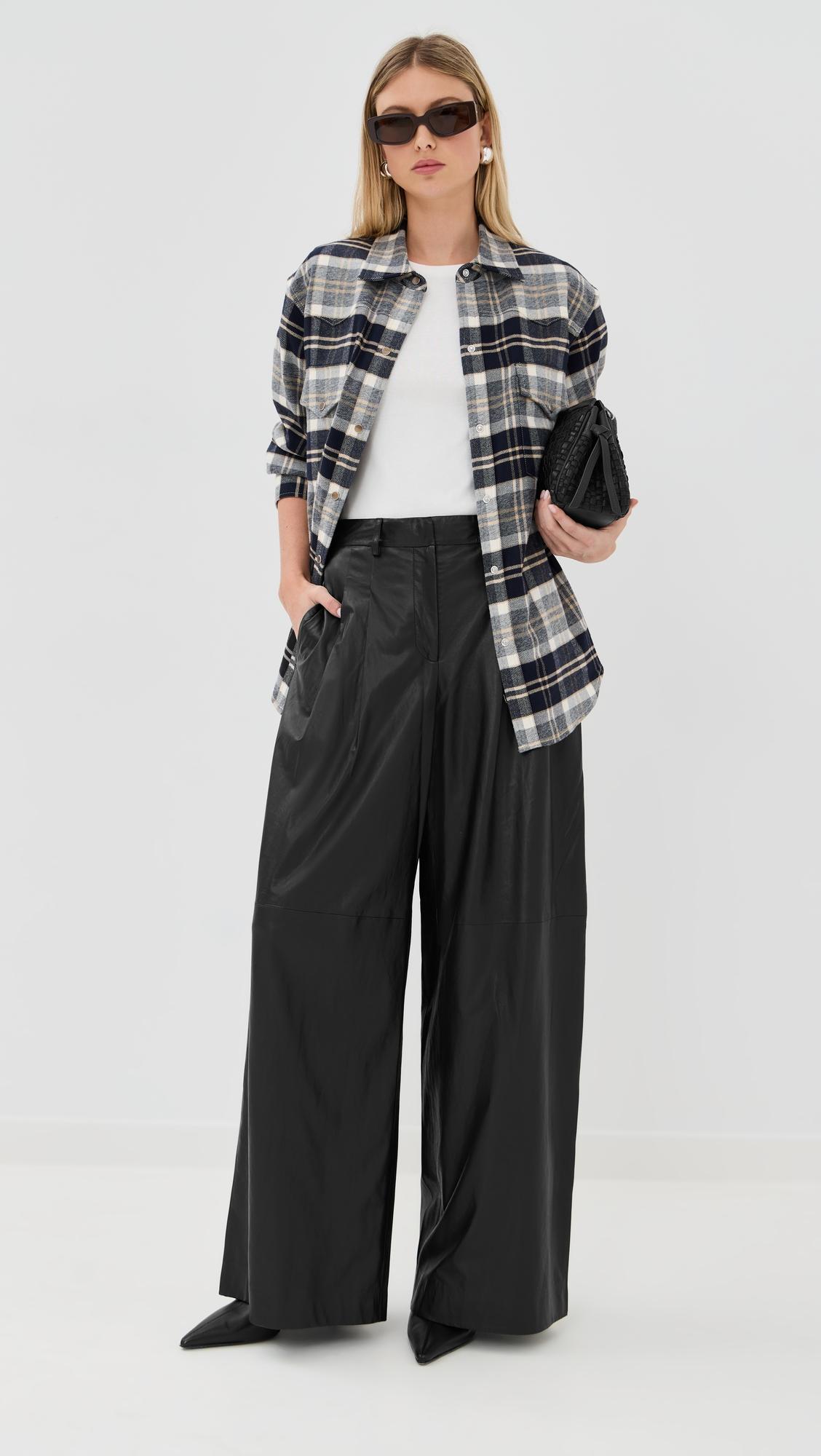 Leather Avery Trousers by TWP