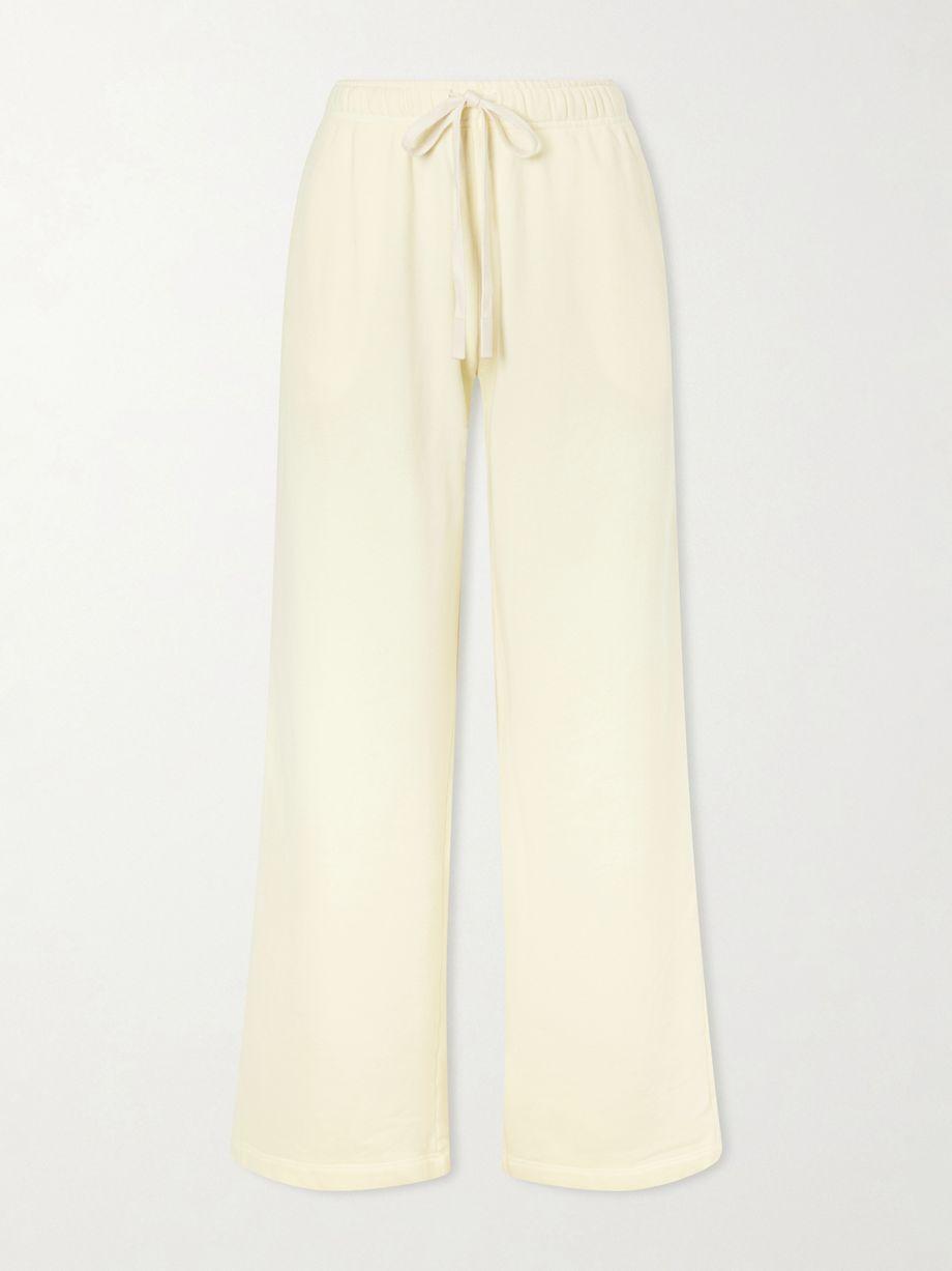 PJ cotton drawstring track pants by TWP