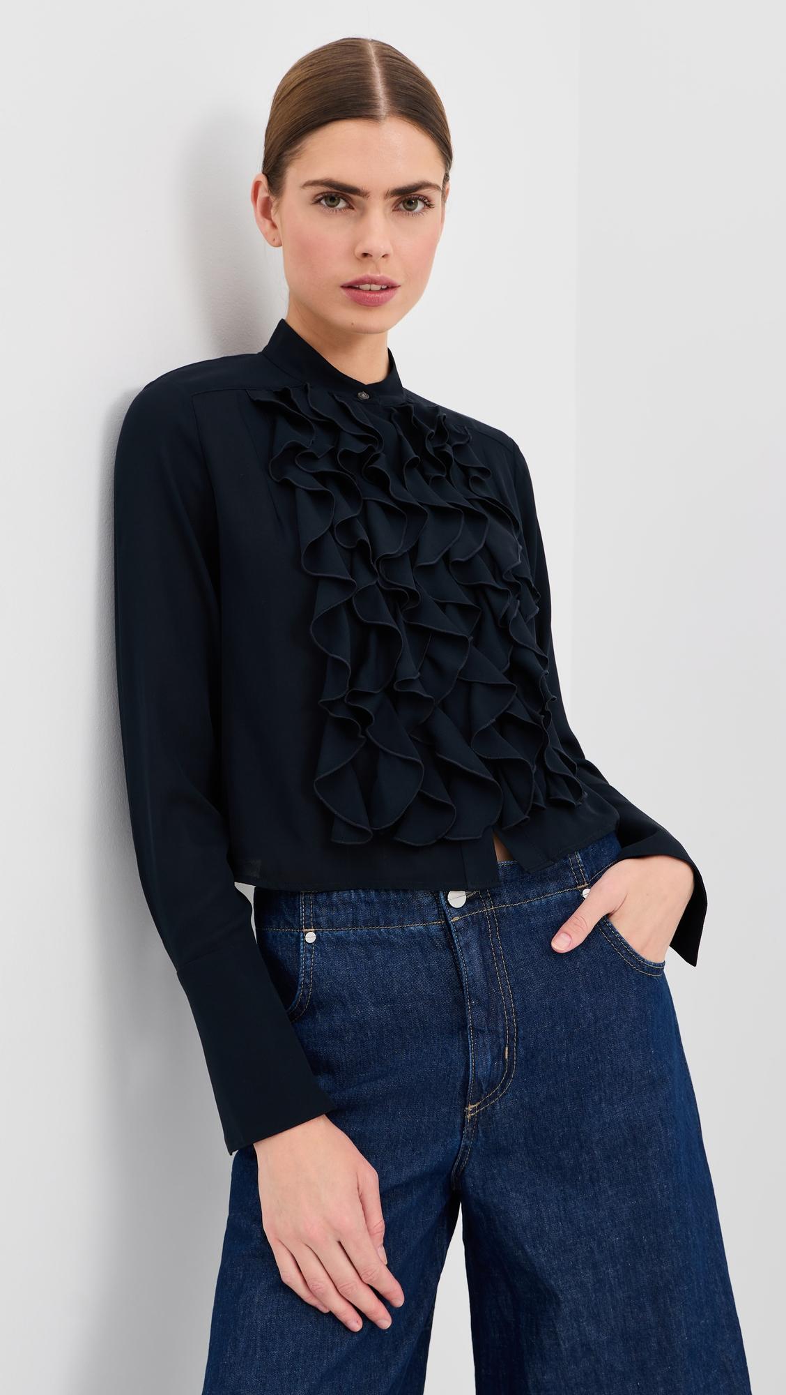 Patti Button Down Top by TWP