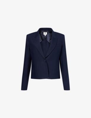 Sawyer Single-Breasted Linen Blazer by TWP
