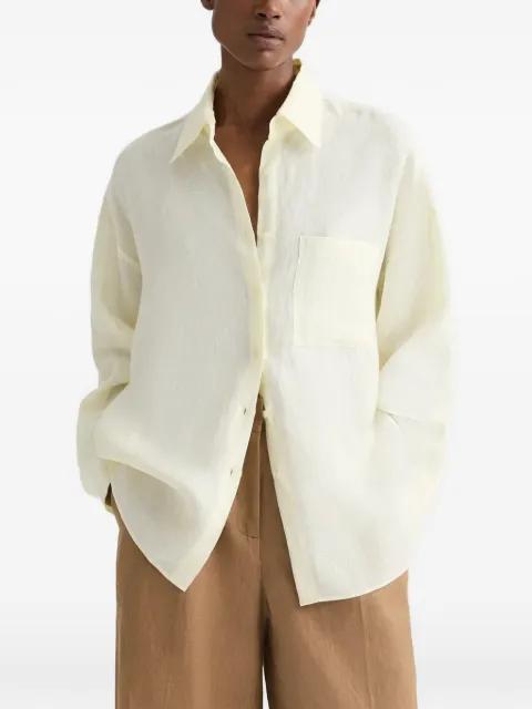 Something Borrowed linen shirt by TWP