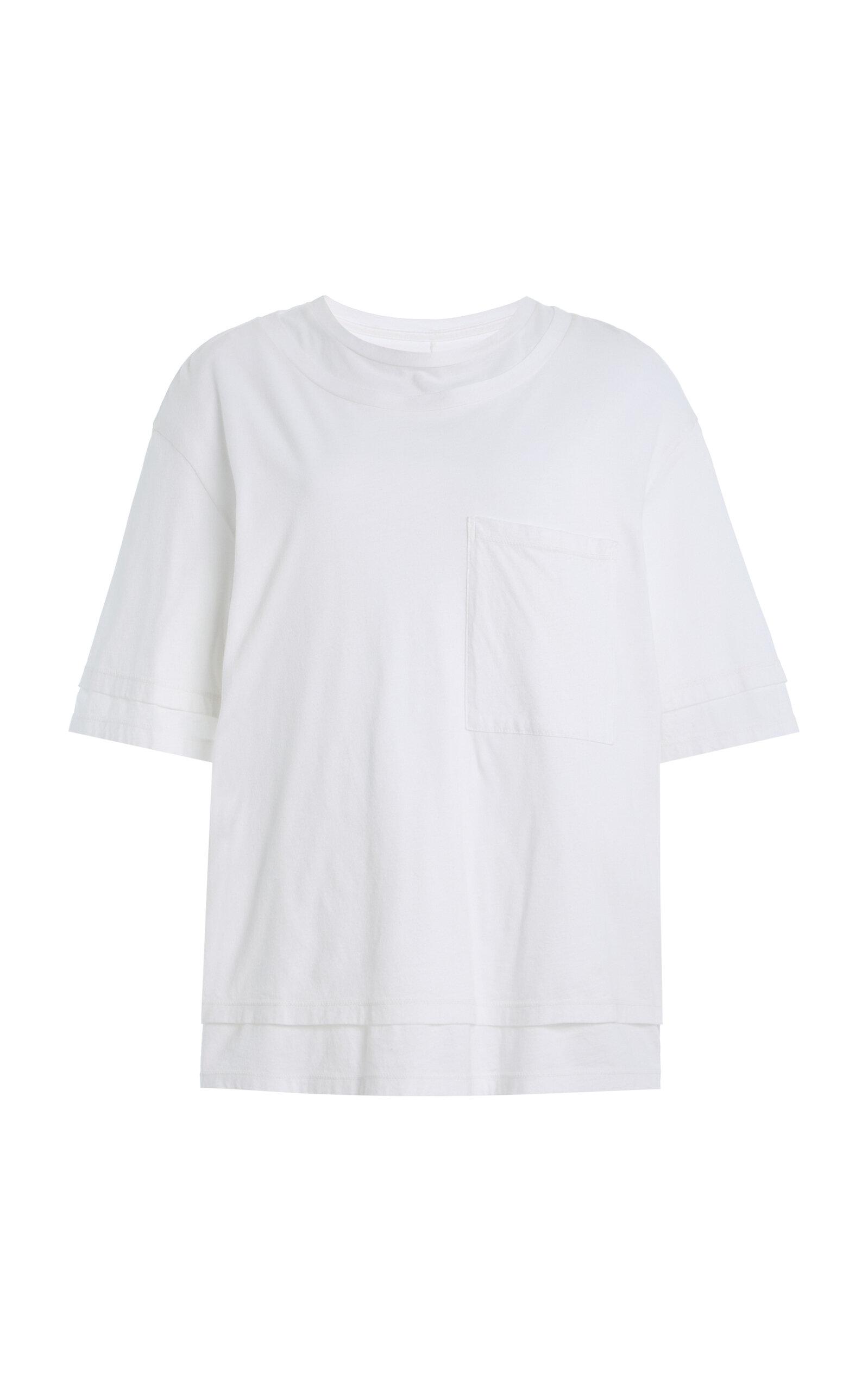 TWP Double Up Layered Cotton T-Shirt - Moda Operandi by TWP