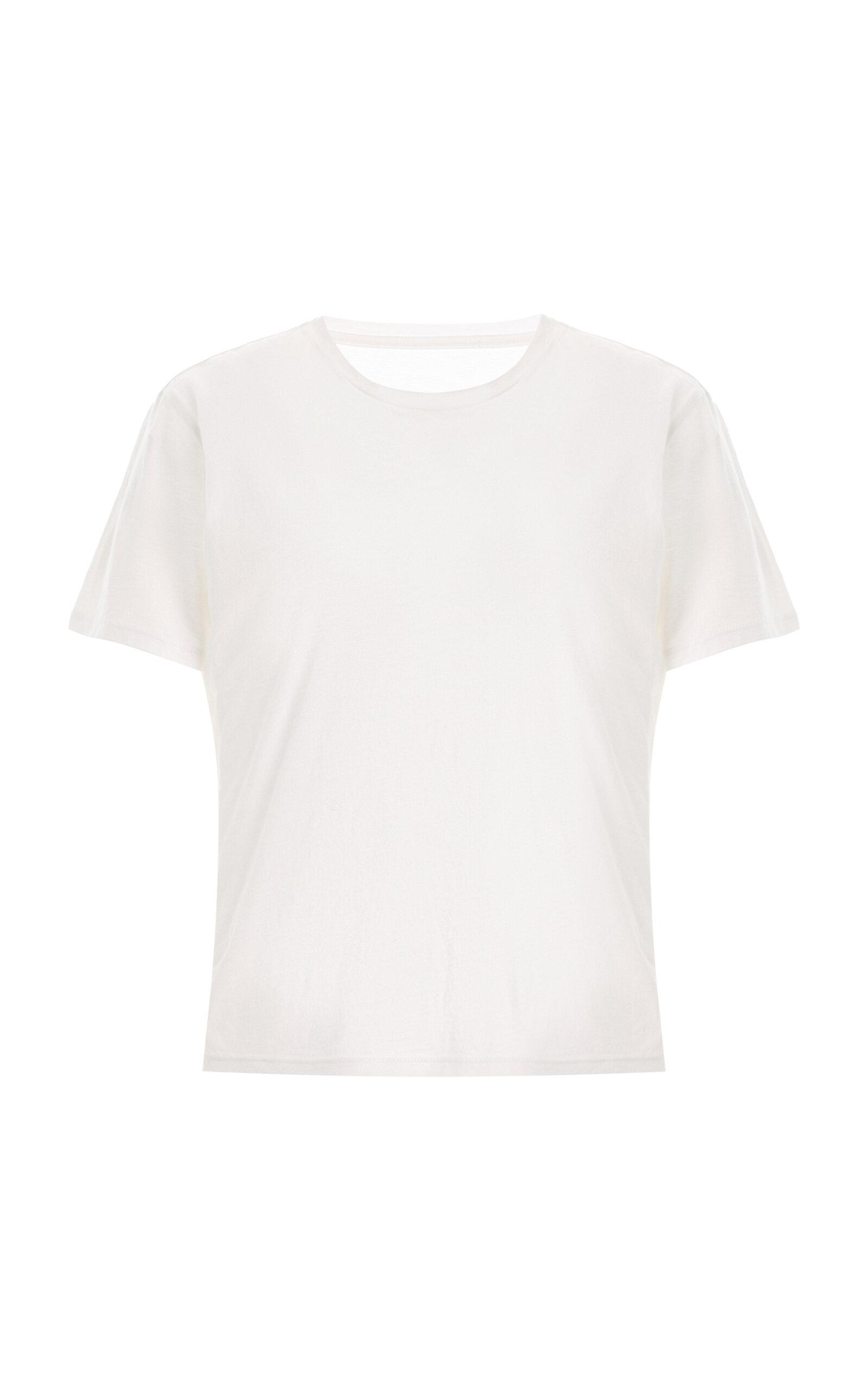 TWP His Tee Cotton-Blend T-Shirt - Moda Operandi by TWP
