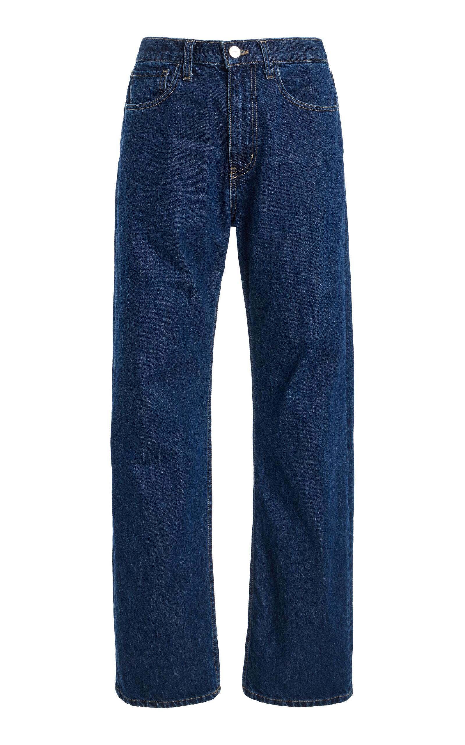 TWP Kent St Rigid Mid-Rise Straight-Leg Jeans - Moda Operandi by TWP