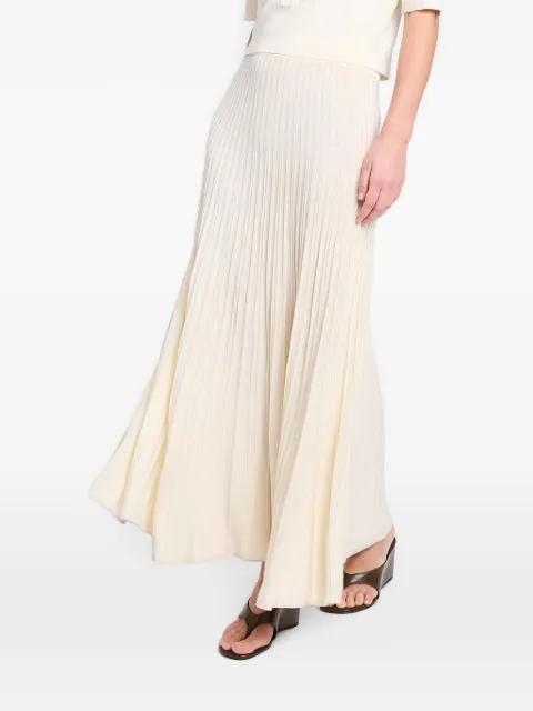 pleated midi skirt by TWP