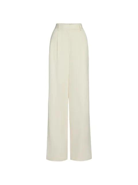 pleated trousers by TWP