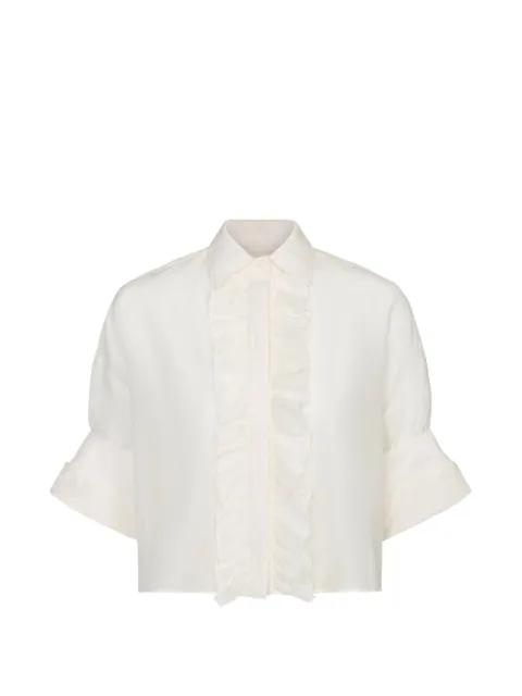 ruffled shirt by TWP