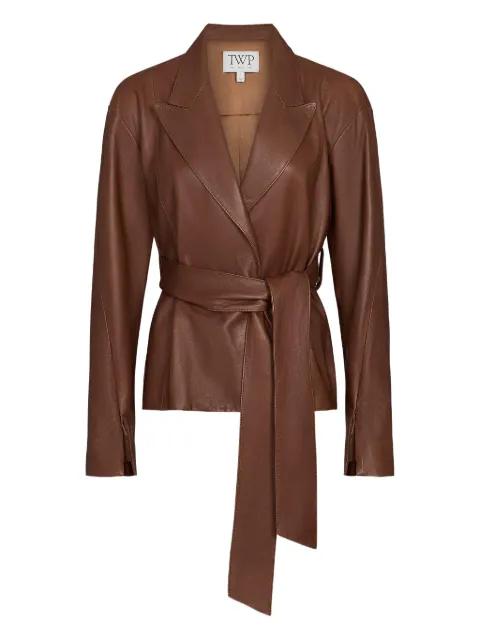 tie-waist jacket by TWP