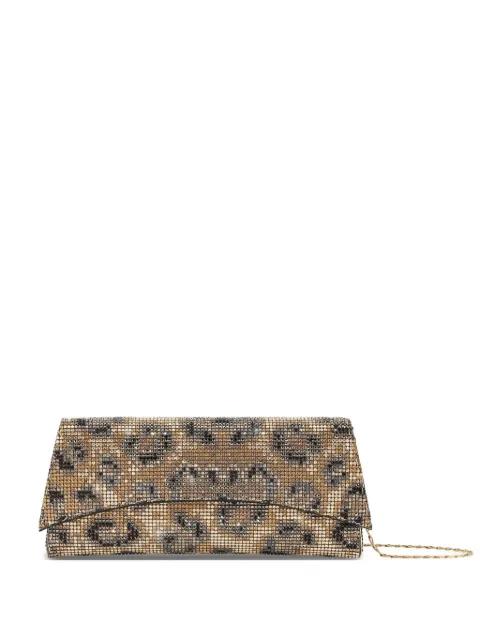 Veronica crystal-embellished clutch bag by TYLER ELLIS