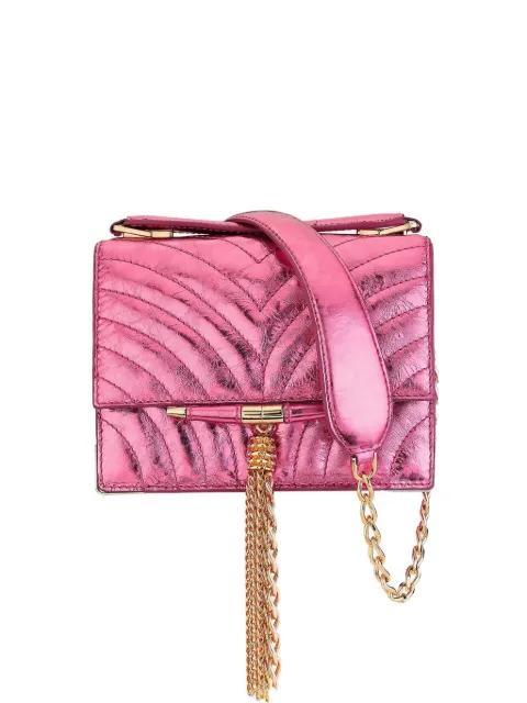 mini Harper quilted leather tote bag by TYLER ELLIS