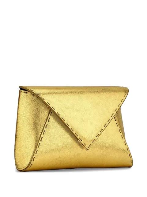 small Lee Pouchet metallic-leather clutch bag by TYLER ELLIS