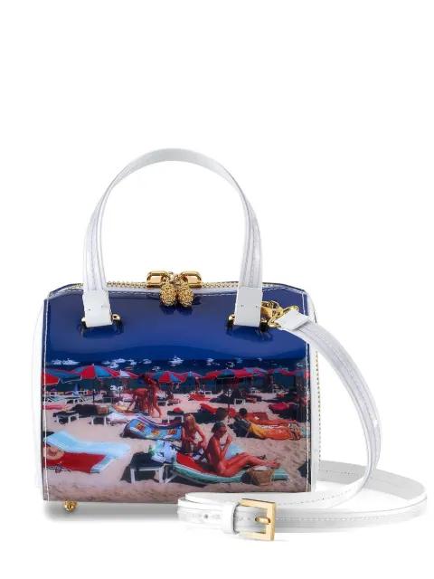 x Slim Aarons small Marilyn beach-print tote bag by TYLER ELLIS