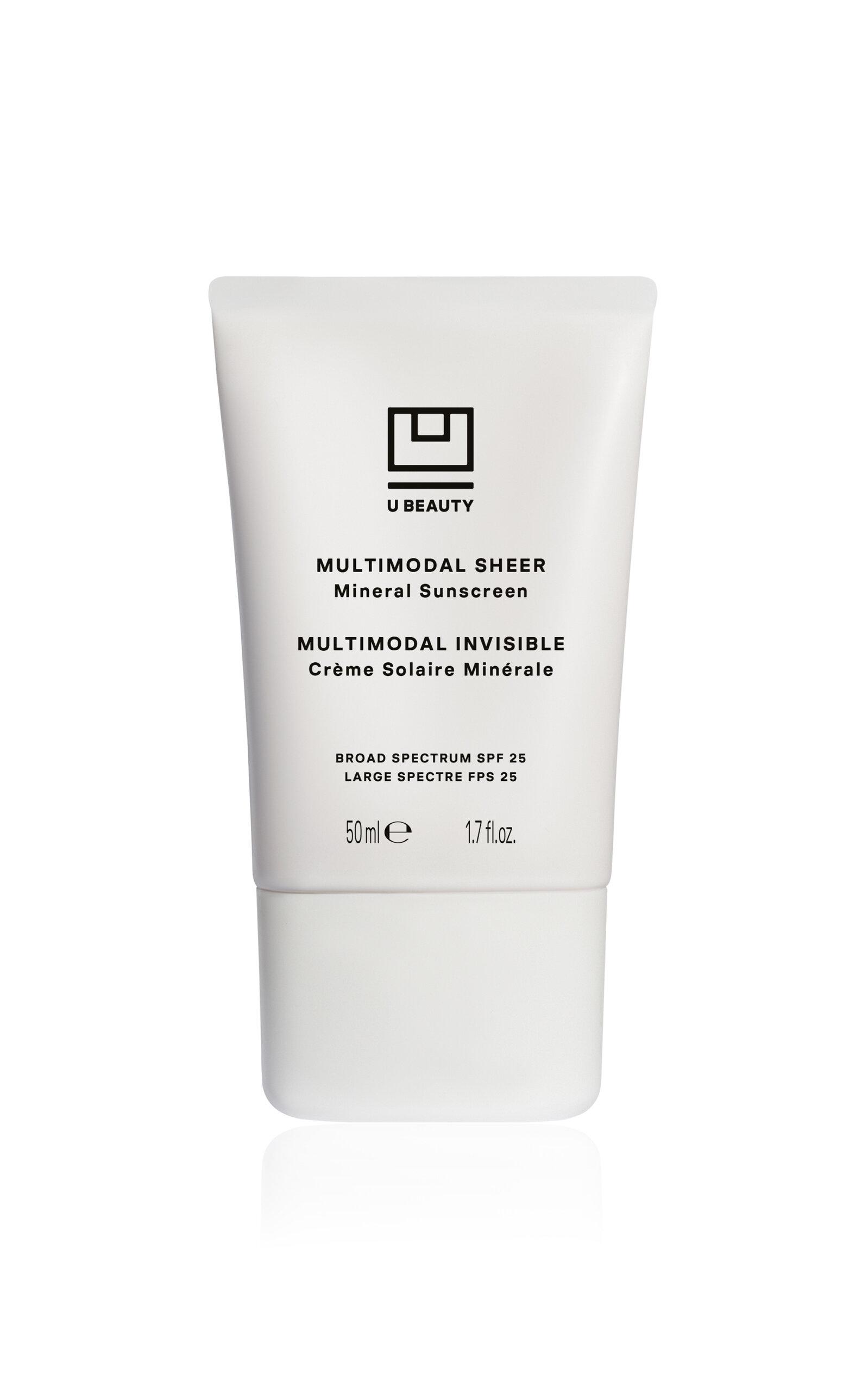 U Beauty Multimodal Sheer Mineral Sunscreen SPF 25 - Moda Operandi by U BEAUTY
