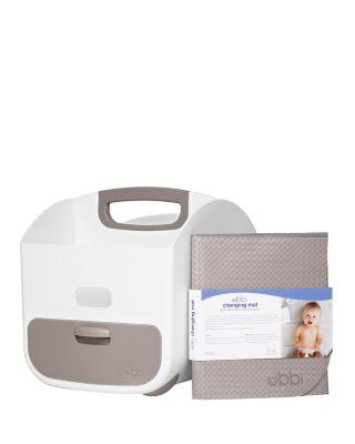 Diaper Storage Caddy & Changing Mat by UBBI