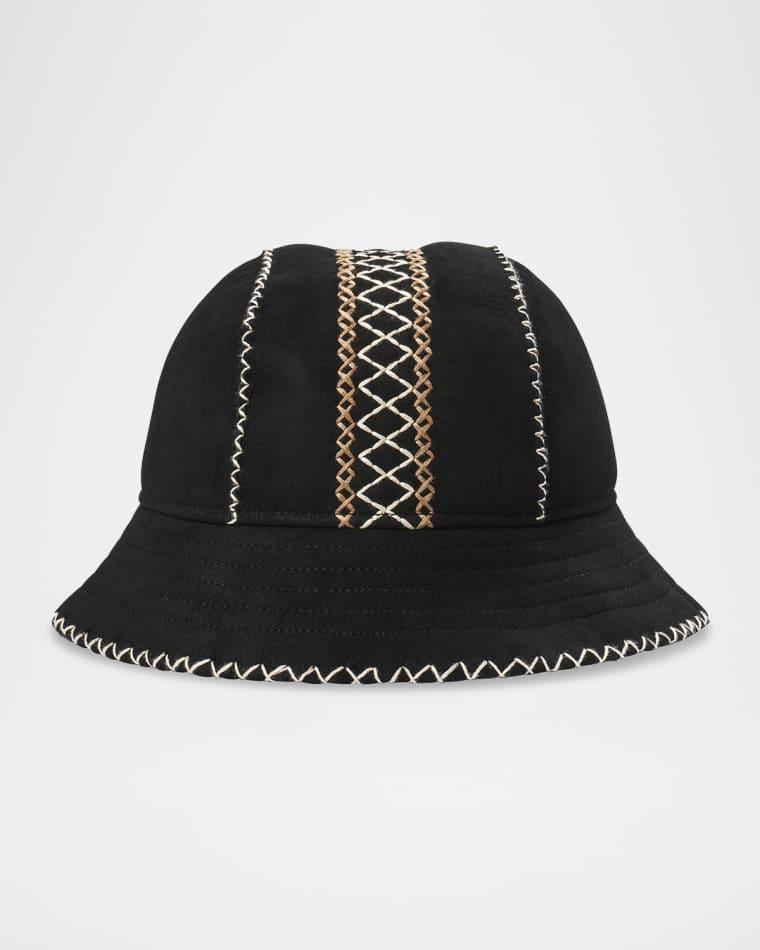 Atherson Embroidered Shearling Hat by UGG