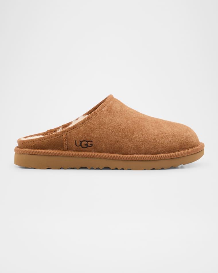 Boy's Classic Suede Slippers, Kids by UGG