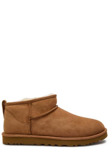 Classic Ultra Mini suede ankle boots by UGG