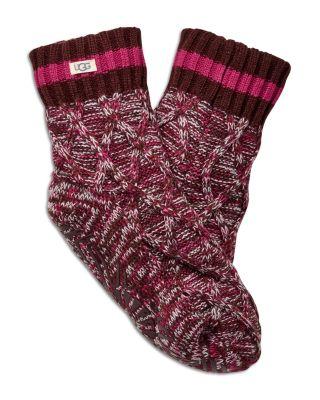 Deedee Fleece Lined Quarter II Socks by UGG