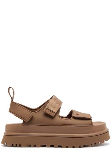 Golden Glow rubber sandals by UGG
