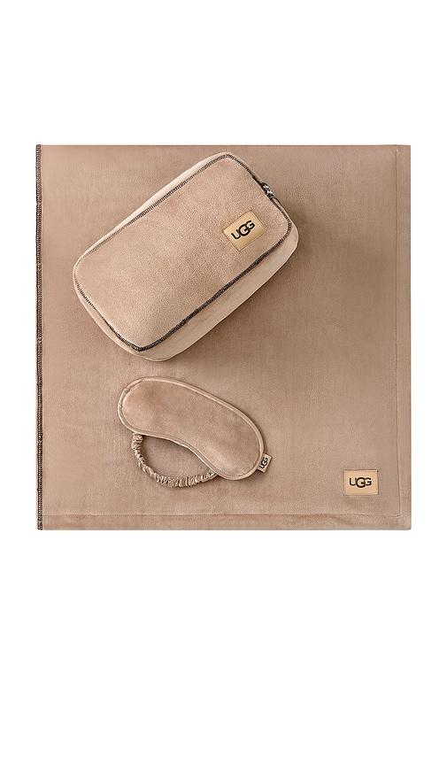 UGG Home Raegan Travel Set in Brown by UGG HOME