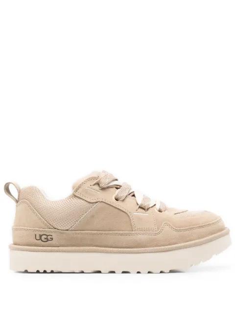 Lo Lowmel lace-up engraved logo sneakers by UGG
