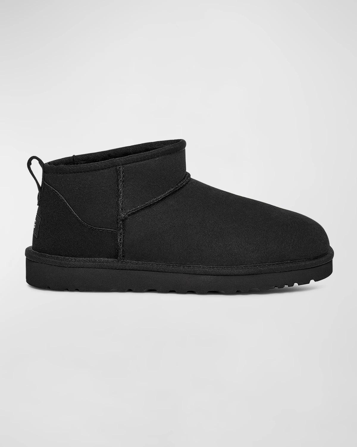 Men's Classic Ultra Mini Leather Ankle Boots by UGG