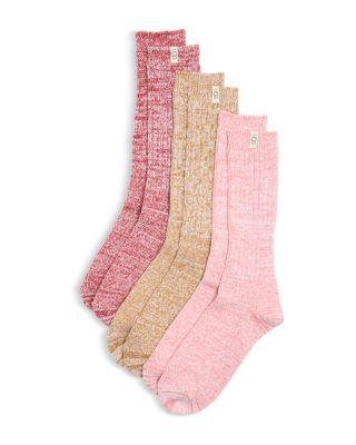 Rib Knit Slouchy Crew Socks by UGG