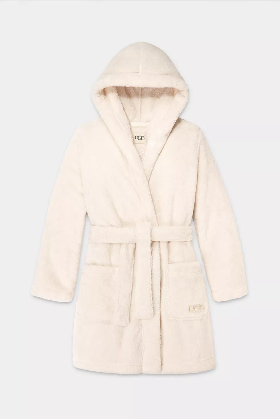 UGG Aarti Plush Fleece Hooded Robe by UGG
