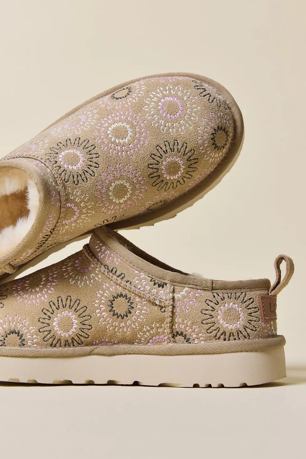 UGG Women's Classic Micro Mini Sun Stitch Boots by UGG