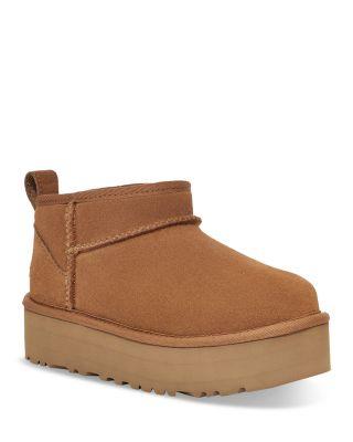 Unisex Classic Ultra Mini Platform Boots - Little Kid by UGG