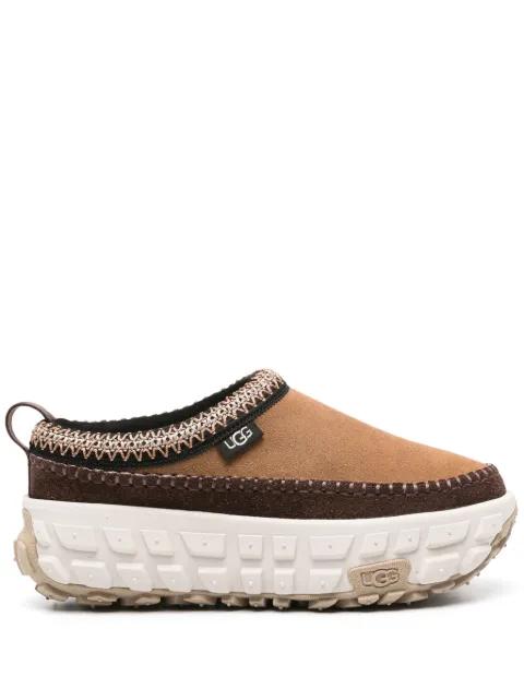 Venture Daze embroidered suede slides by UGG