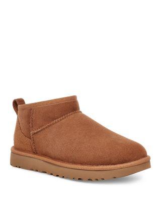 Women's Classic Ultra Mini Shearling Booties by UGG