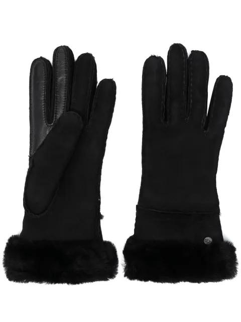 logo plaque gloves by UGG