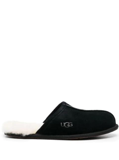 shearling lined sliders by UGG