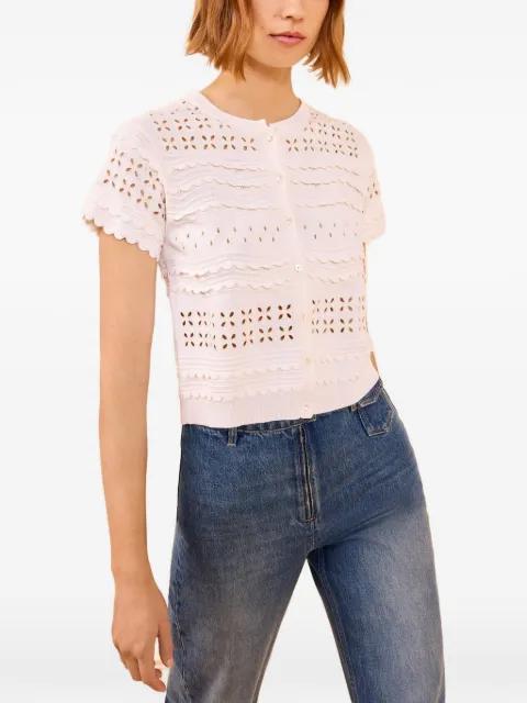 Abriana knitted cardigan by ULLA JOHNSON