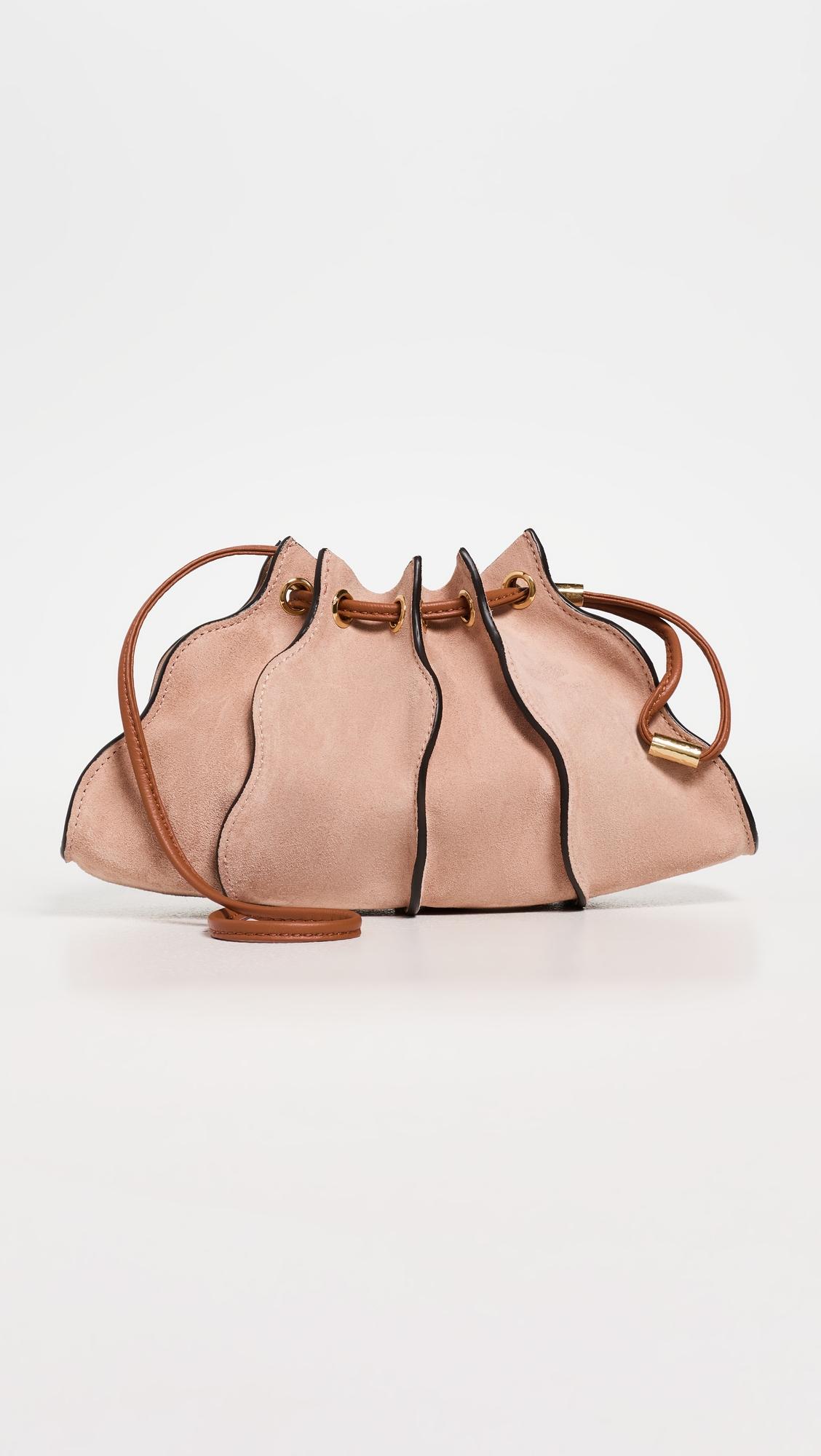 Adria Pleated Wave Wristlet by ULLA JOHNSON