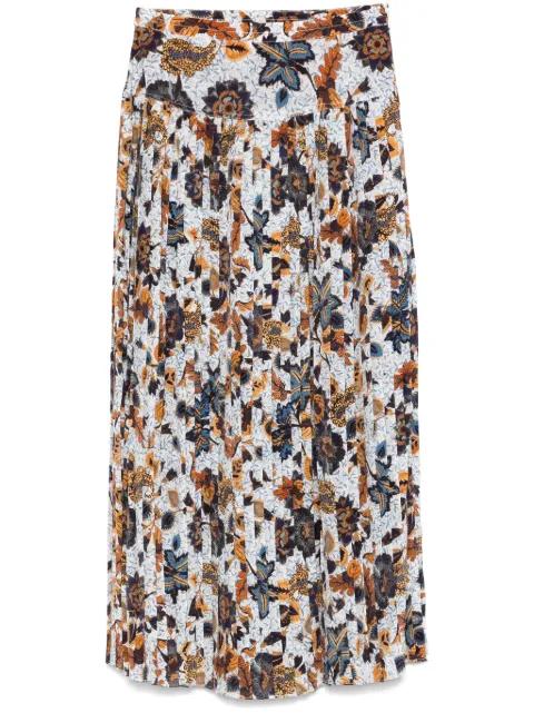Alexi midi skirt by ULLA JOHNSON